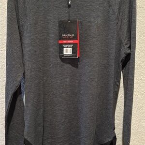 Spyder Active Charcoal Long Sleeve Shirt